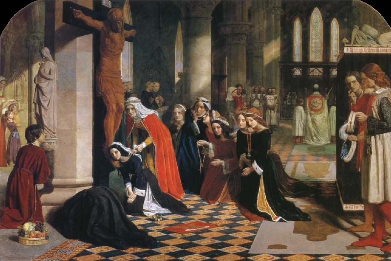 James Collinson The Renunciation of Queen Elizabeth of Hungary